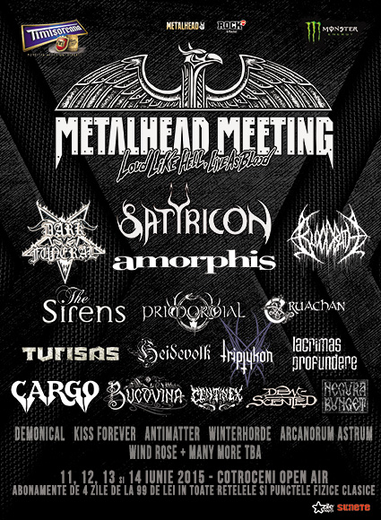 Satyricon in premiera in Romania la festivalul Metalhead Meeting